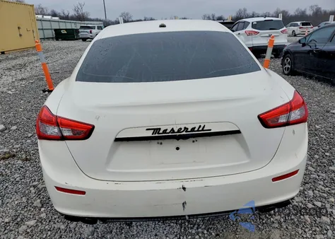 2016 Maserati Ghibli z USA, uszkodzony, nr VIN ZAM57XSA6G1187177